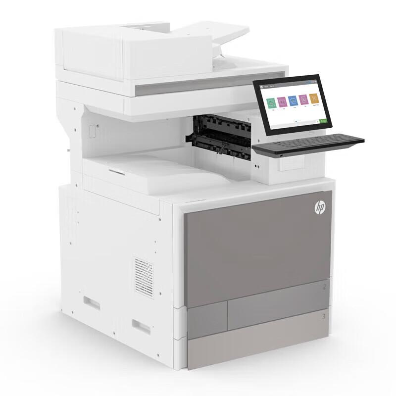 HP LaserJet Managed MFP E73140dn A3 Black & White Multifunction Printer CN plug (adapter included)