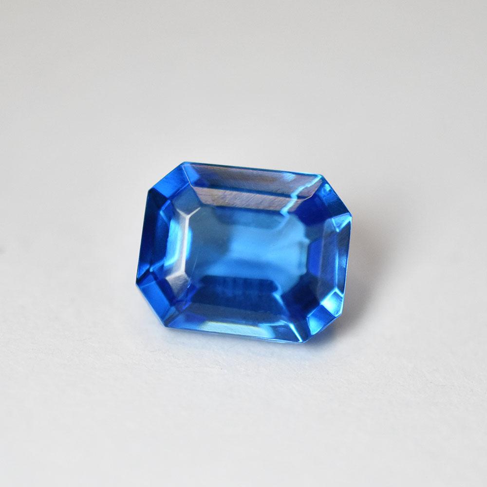 Sri Lanka Natural Blue Sapphire 11x9mm Emerald Cut Loose Gemstones