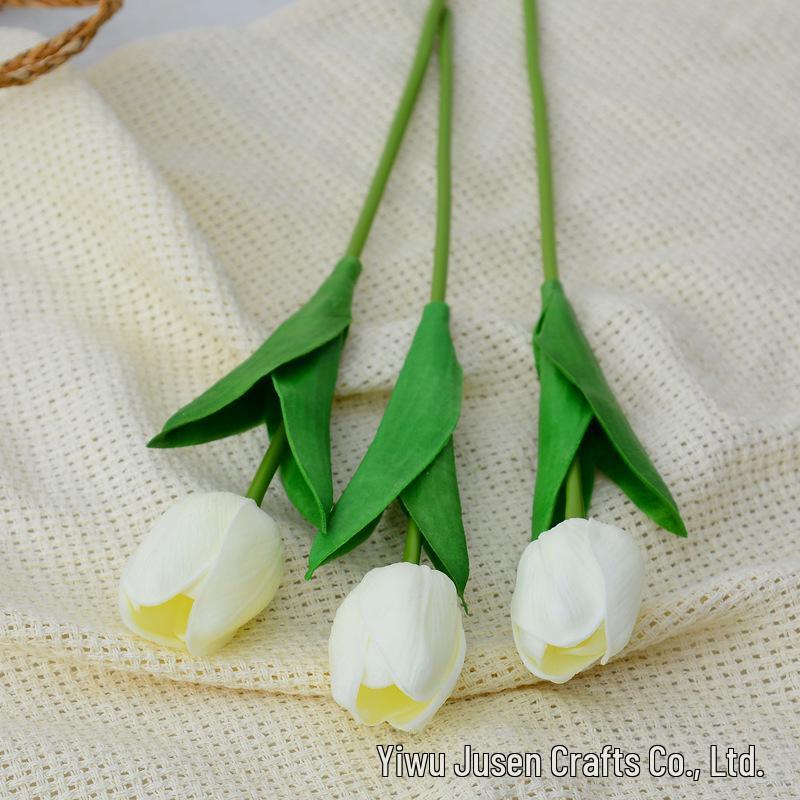 Искусственные тюльпаны для домашнего декора и свадебных букетов