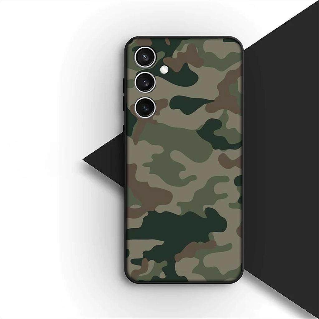 Cover Camo Military Pattern Army Camouflage for Samsung Galaxy S22 S21 S20 Fe Ultra S9 Plus + A13 A22 M21 M31 M55 M15 Phone Case