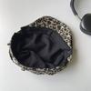 Casual Leopard Beret Retro Personality Painter Hat Fashion Leopard Print Cap