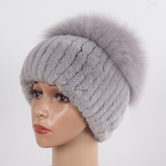 Новая женская зимняя роскошная шапка из натурального меха кролика рекс, шарф, 2 шт., вязаная шапка из меха кролика рекс, шапка из натурального лисьего меха, шарфы, комплекты