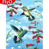 Full Square Drill Diamond Painting Bird New Arrival Diamond Embroidery Animal Mosaic Flower Handicraft Home Decoration