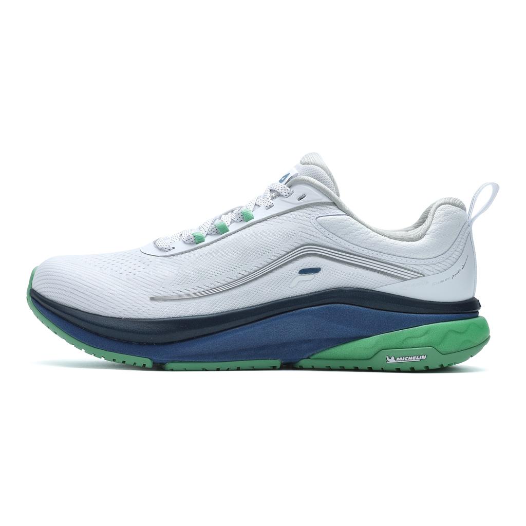 Fila SPDPANTHER2 Тканевые Нескользящие Легкие Низкие Беговые Кроссовки Мужские Белые A12M421103FWG