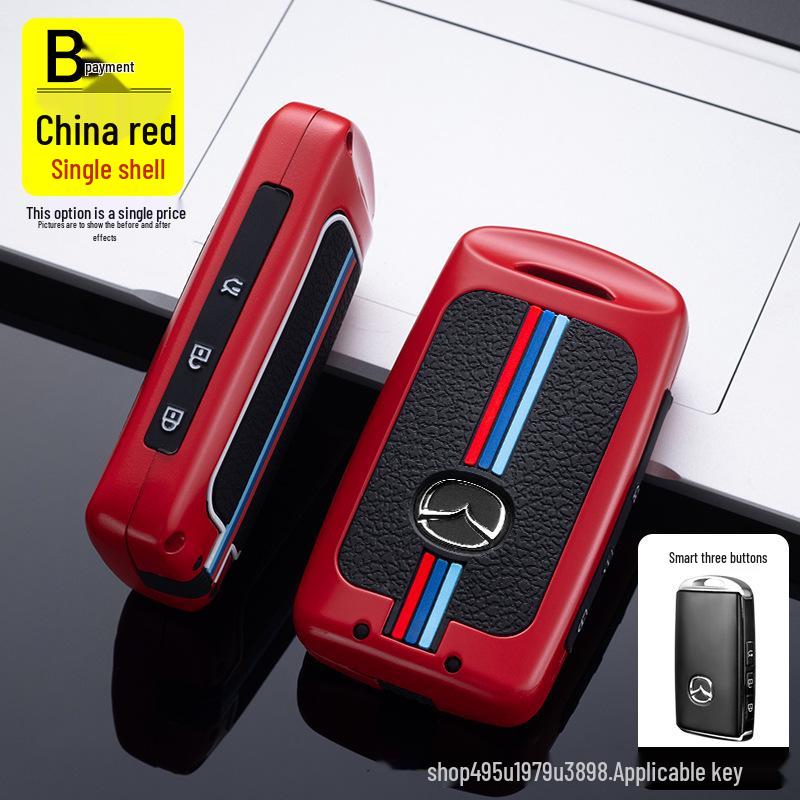 Совместимый чехол для ключа для Mazda CX-5 2022 года, Mazda 3 следующего поколения, Axela и CX-30