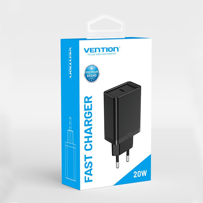 Vention PD 20W USB Charger Quick Charge 4.0 3.0 USB Type C Fast Charger for iPhone 13 12 Xs Xiaomi Phone QC4.0 QC3.0 PD Charger