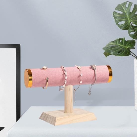 Watch Display Stand Bracelet Display Holder Stable Wooden Base Jewelry Shop Bangle Exhibition Storage