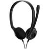 EPOS PC 8 USB Wired Over-Ear Headset Stereo Black Microphone Mute, Adjustable Volume Ordina