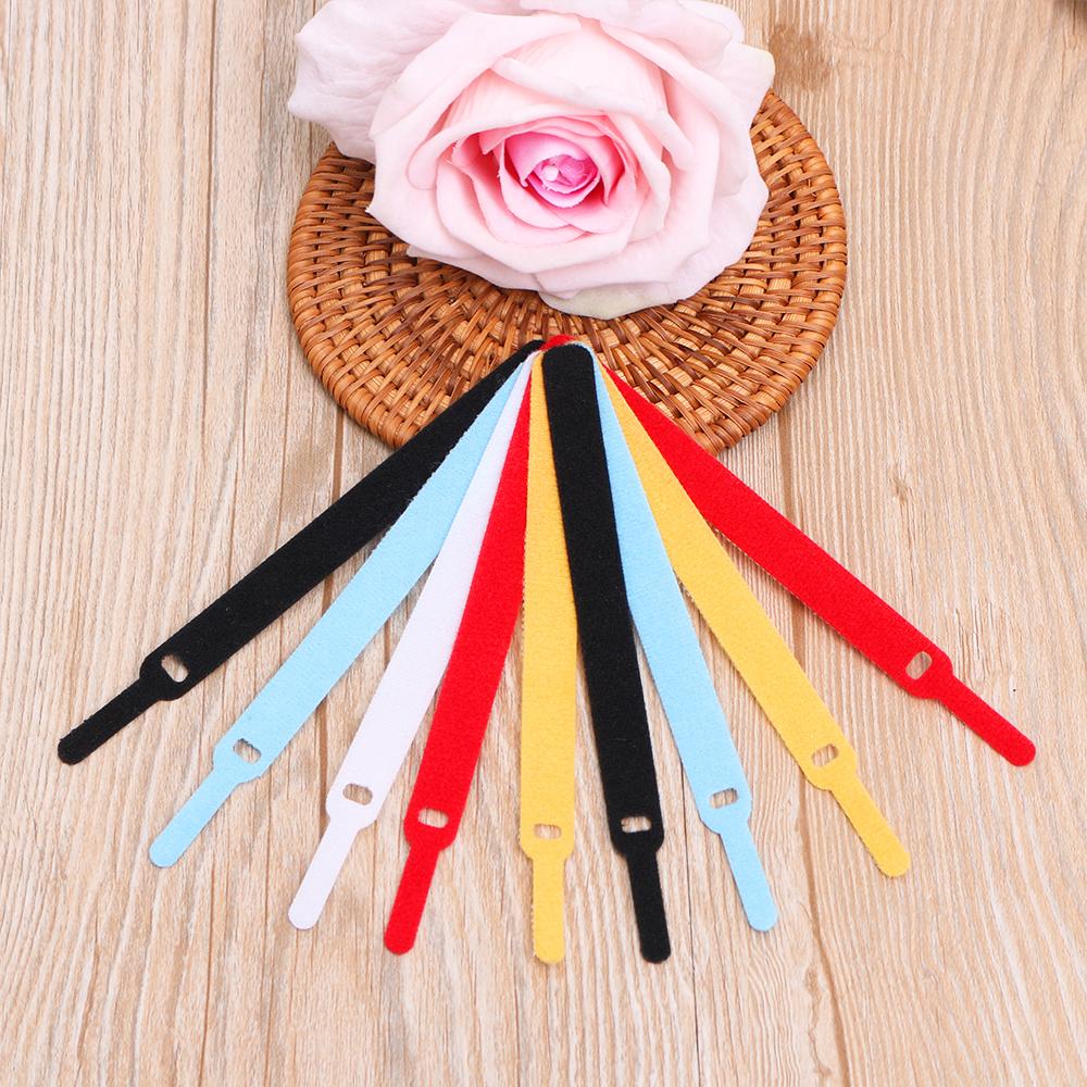 20pcs New Earphone Mouse Fastening Cable Organizer Nylon Wire Protector Ties Management