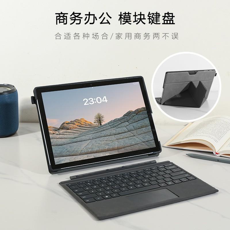 Тонкий чехол-оболочка с подставкой для Surface Pro 9 8 7 6 5 4 Go 3 - Защитный чехол с полным покрытием