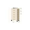 Conutoo Multifunctional Storage Chest with Casters, Box with Drawers, 5 Tiers, for Room, Bedroom
