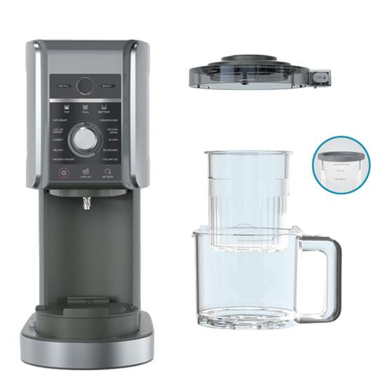 Запасная внешняя крышка чаши для морожениц Ninja Deluxe NC500/NC501 Легкая установка Запасная лопатка для перемешивания Аксессуар для блендера Замена