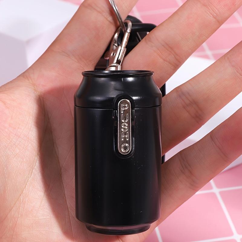 Portable Metal Ashtray, Durable Metal Portable Ashtray Ideal for Car, Bedroom, Living Room, Perfect Gift for Men
