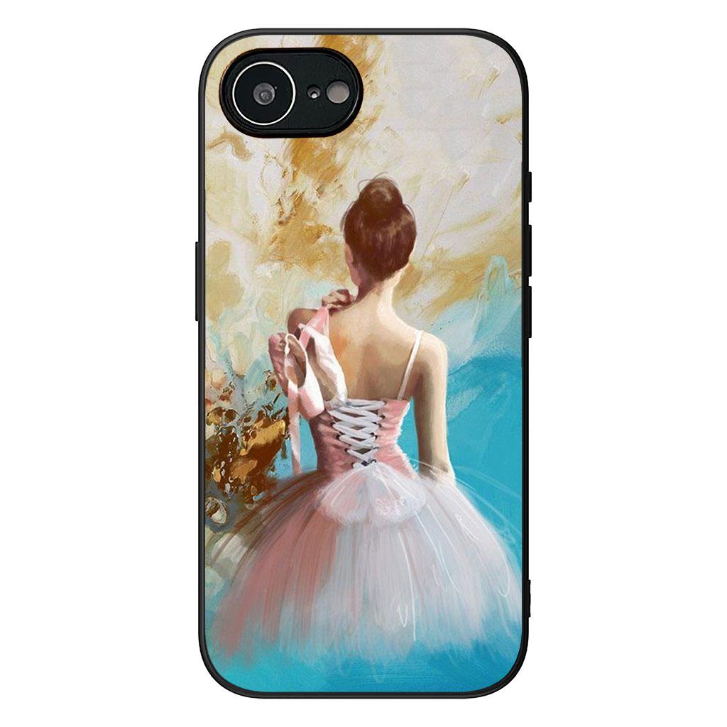 Для Samsung Galaxy S25 S24 S22 S23 FE Ultra Plus A56 A05 A06 A15 A16 A55 S7 Edge + Чехол Танцующая Девушка Балерина Балетный Танец