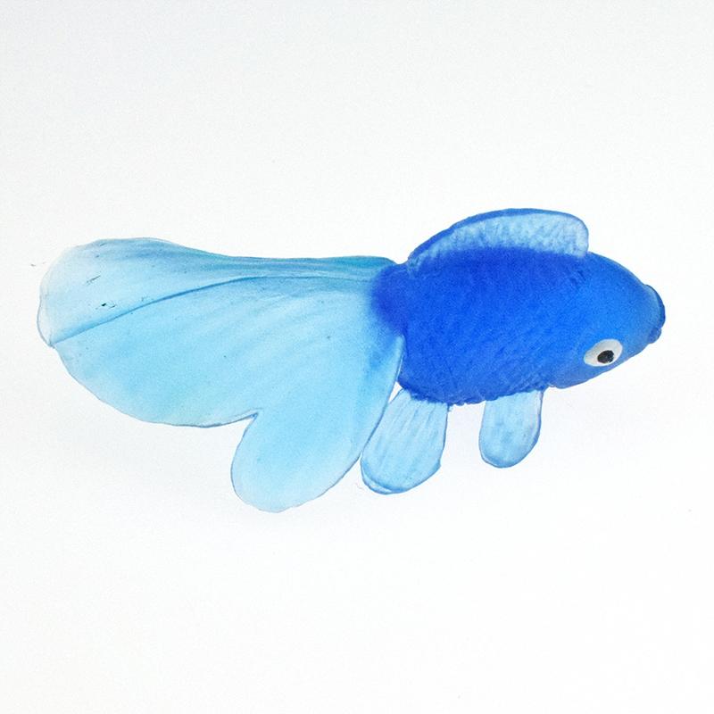 1/10/20Pc Random Soft Rubber Gold Fish Simulation Mini Goldfish Water Toddler Fun Swimming Beach Gift