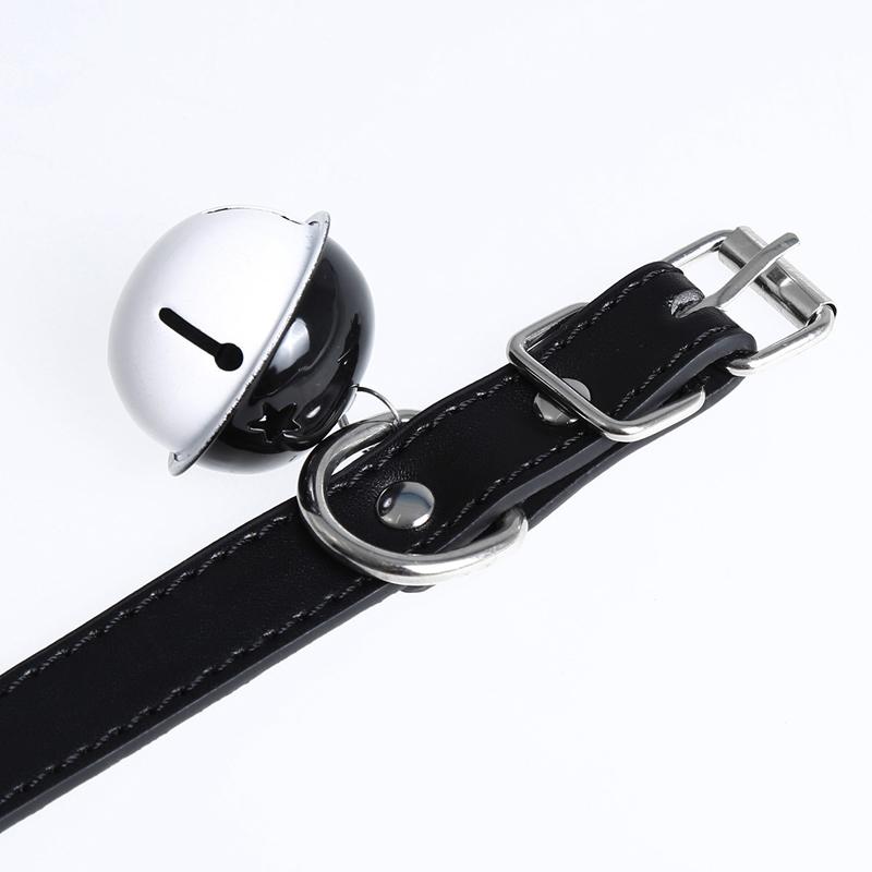 Bell PU Leather Necklace for Women Sex Slave Bdsm Bondage Collar Sex Toys for Couples Sex Accessories Sex Shop
