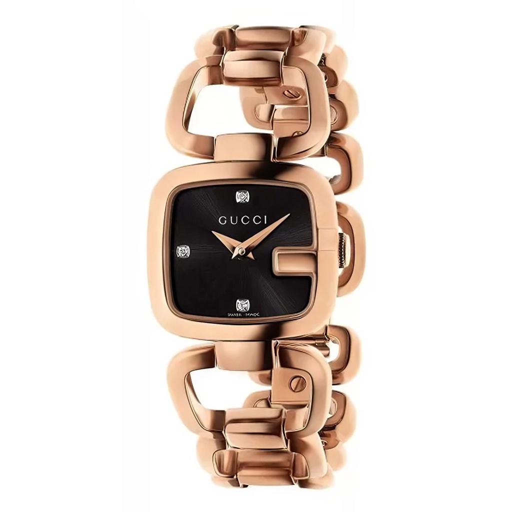 Gucci YA125512 G-Timeless Rose Gold Ladies Watch