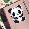 Cute Panda Bear Sticker Cartoon Style Aesthetic Animal Decal Durable for Laptop, Car, More Perfect for Teens, Adults, Creative Decor & Gifting