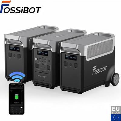 FOSSIBOT F3600 Pro, оснащенный двумя батареями FB3840, батарея LFP на 11520 Втч, для дома/аварийного использования/приложение
