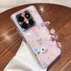 Чехол с узором «Девочка и цветы» для Xiaomi Redmi Note 15 Pro 4G Funda Redmi Note 14 13 Pro 5G Прозрачный мягкий чехол из ТПУ-силикона