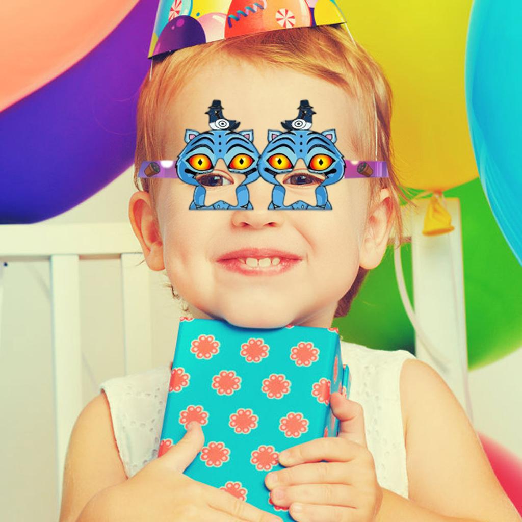 Party Photo Glasses Atmosphere Props