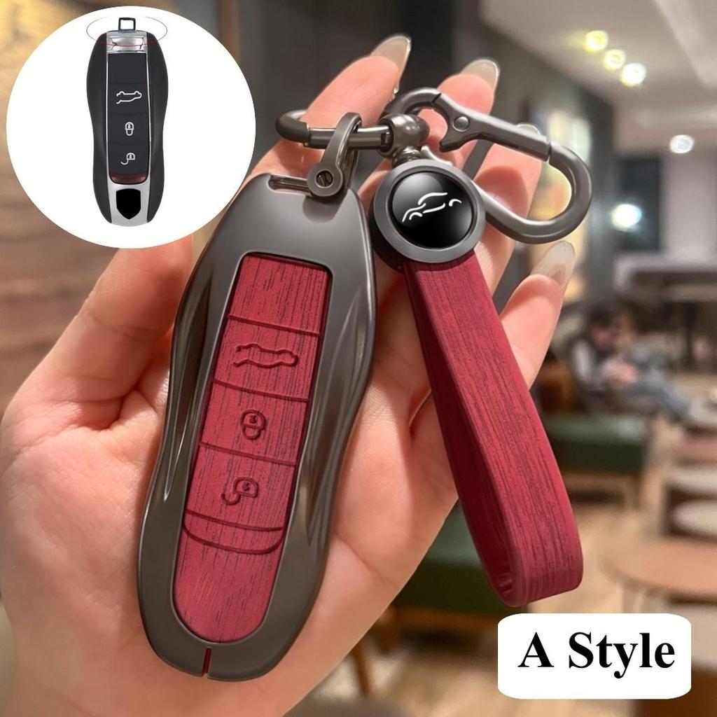 Для Porsche Panamera Cayenne Cayman Macan Boxster 911 9ya 971 Shell Protection Fashion Metal Remote Car Key Case Cover