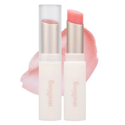 Merzy Блестящий тающий оттеночный бальзам для губ GL1 High Key Pink 4 г 1 шт