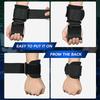 Weight Lifting Hook Grips With Wrist Wraps Hand-Bar Wrist Strap Gym Fitness Hook Weight Strap Pull-Ups Power Lifting Gloves
