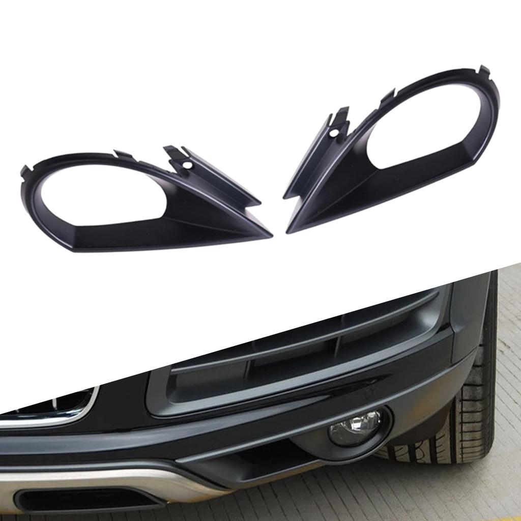 Черная левая/правая передняя крышка решетки радиатора под противотуманную фару для Q7 2011-2015 4L0807489A 4L0807490A