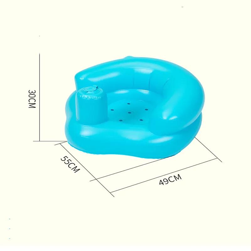 Baby Bath Chair Inflatable Armchair Children's Sofa Portable Lounger for Kids Newborn Armchair Child Beach Chair Baby Soft Sofa