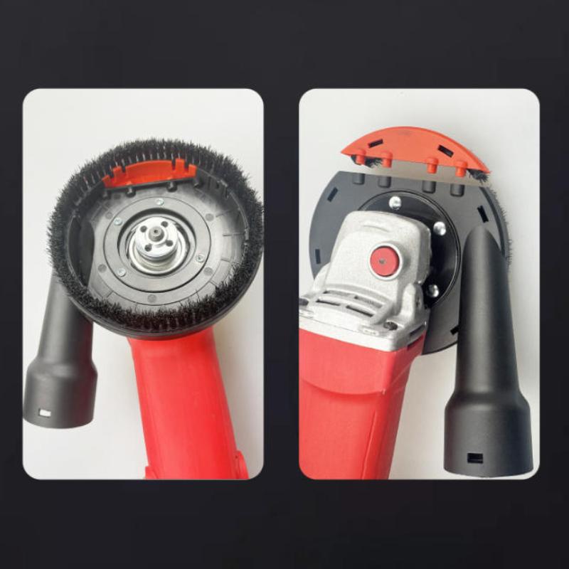 Corner Grinder Polishing Dust Cover Efficient Dust Collection Protective Accessory Universal Fit for 4-5 Inch Angle Grinders for Construction Works