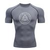 Men's Compression Fitness Sports T-shirt, Casual Rune Celtic