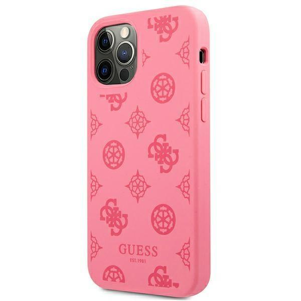 Guess Guhcp12Llspefu Iphone 12 Pro Max6,7 Fuksja/Fuchsia Hard Case Peony Collection