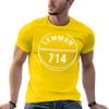 Футболка Lemmon 714 черная однотонная дешевые вещи летние топы мужские футболки