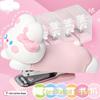 Cute Cartoon Rabbit Stapler with Built-In Staple Remover - Portable, Creative, and Labor-Saving Binding Tool