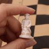 Lifelike Antique Chess Chess Pieces Trumpet Qing Bing Chess Figure  Children Girls Boys