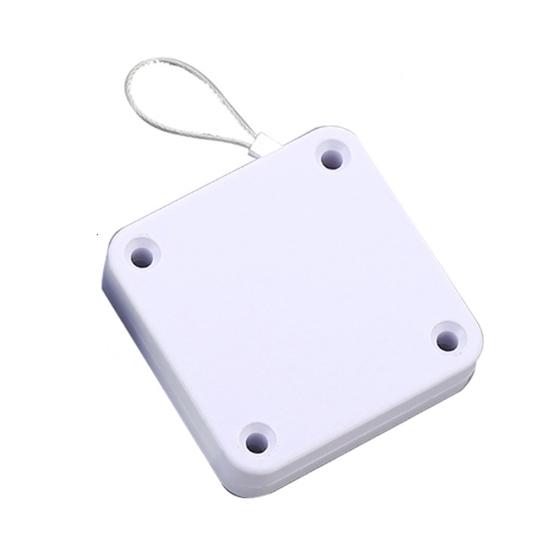 Автоматический дверной доводчик со стальной проволокой, регулируемый, без перфорации, самоклеящийся, настенный, для ванной комнаты