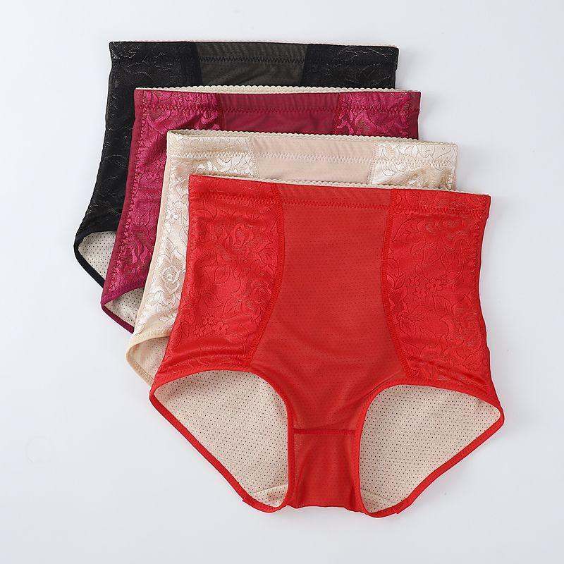 Pelvic Pants Abdominal Underwear Women Lace High Waist Fat Burning and Slimming After Childbirth Bodybuilding Pants Waist Pants