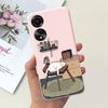 Чехол для Oppo A78 4G CPH2565 Милый Модный Мультяшный Расписной Чехол Мягкий Силиконовый Чехол для Телефона Для Oppo A78 A78 OppoA78 5G Матовый Coque