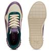 Puma Кеды Carina Lift Varsity Унисекс Миндальный Цвет Виноградный Фиолетовый Зеленый 401737-01