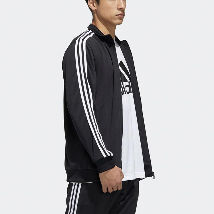 adidas Essential 3-полосная ветровка Мужские куртки черные FM5313