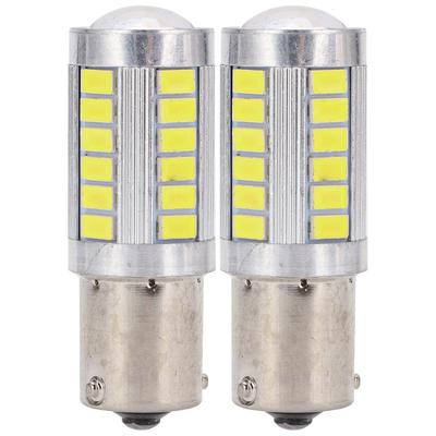 1156 Автомобильная светодиодная лампа 5630 33SMD высокой мощности для сигнала поворота, тормоза, стоп-сигнала, дневного света, противотуманных фар, белого света