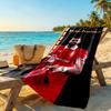Manchester Personalized Name Beach Towel High Absorbency & Quick-Dry Perfect for Traveling Yoga Camping and Swimming