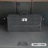 Valve Stems Caps VW Car Interior Organizer Box Foldable Felt Cloth Storage Bag For Volkswagen Polo Golf GTI CC Tiguan Arteon Pas zw4