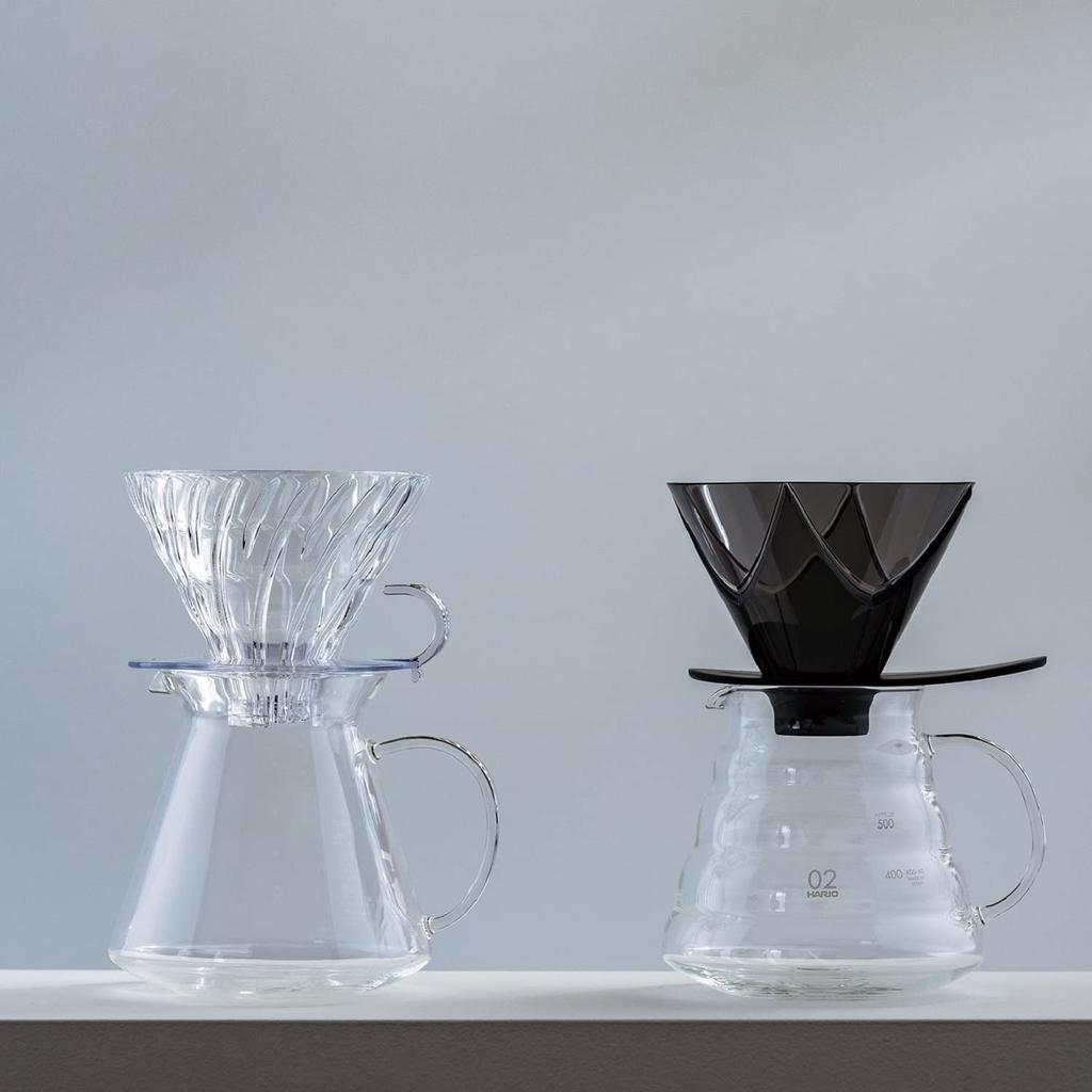 HARIO V60 Одинарная экстракционная воронка MUGEN Кофейная воронка для чашек Белый фарфор Сделано в Японии 1-2 VDMU-02-CW