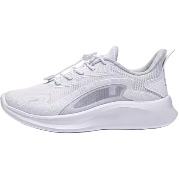 Li Ning Kids Sports Lifestyle Series Comfortable Versatile Durable Breathable Low-Top Running Shoes Kids Sneaker White YKCU242-83