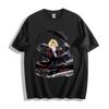 Fullmetal Alchemist Edward Elric T-Shirt - Red Cloak Circle Design Unisex Tee