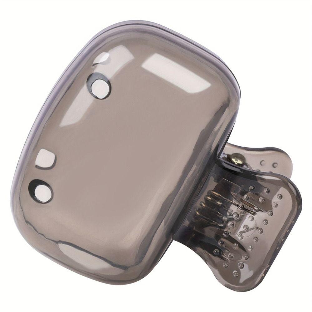 Портативная защитная крышка для зубной щетки, зажим для хранения головки зубной щетки, пластиковая коробка для зубной щетки