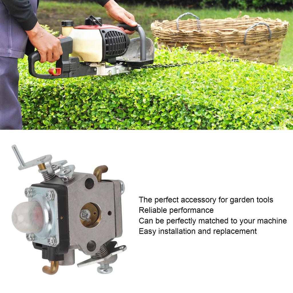 Алюминиевый карбюратор для Husqvarna 122HD45, Redmax CHT220, деталь для газонокосилки Jonsered HT2223