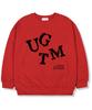 UNION GARMENTS Свободная толстовка с флисовой подкладкой Donfit Красная